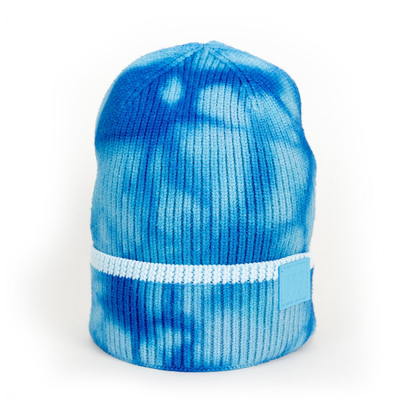 Arctic Blue Tie Dye Knit Toque