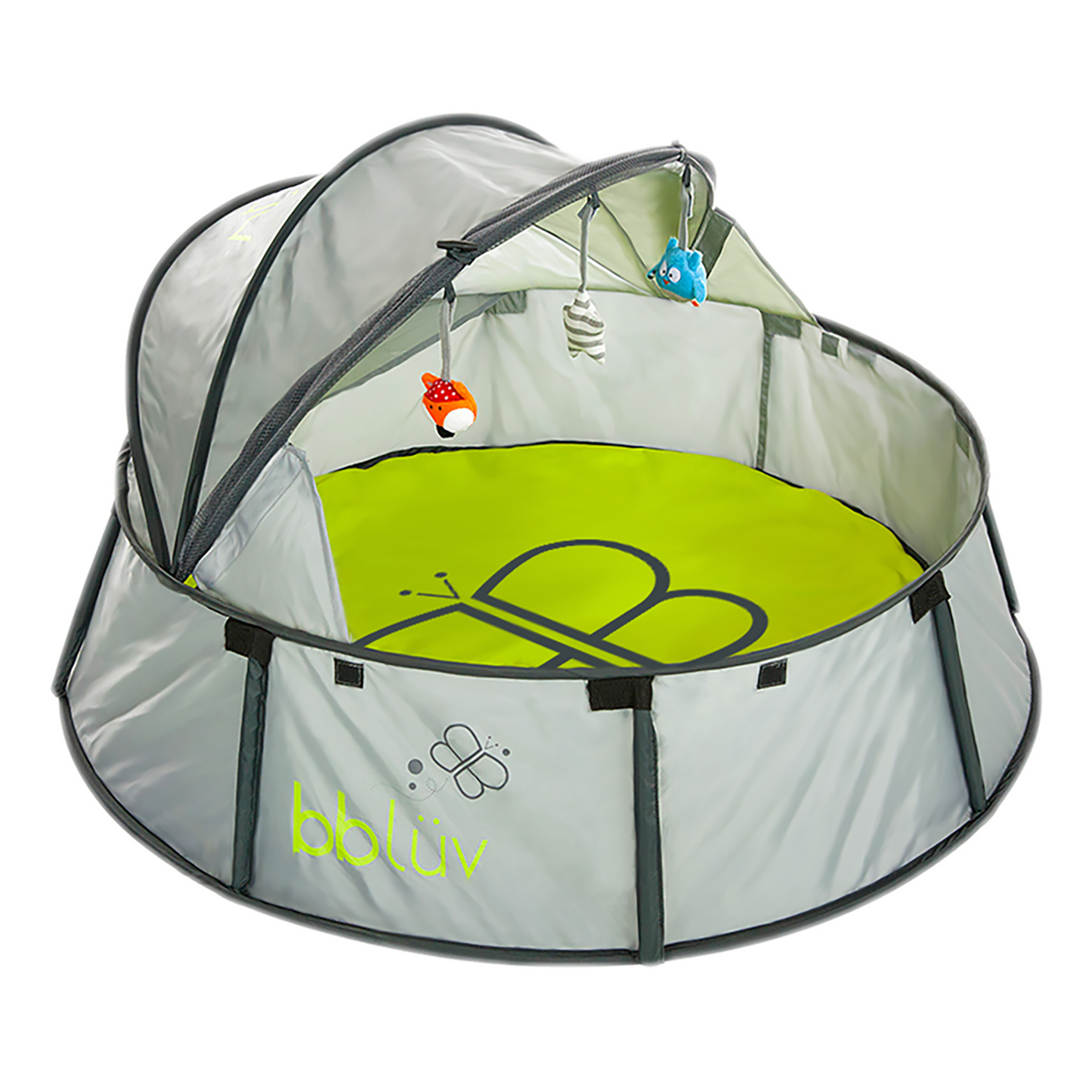 Ensemble Nidö & Spläsh : tente de voyage et de jeu et pataugeoire pour bébé