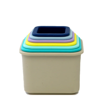 Stäck: Silicone Stacking Cubes