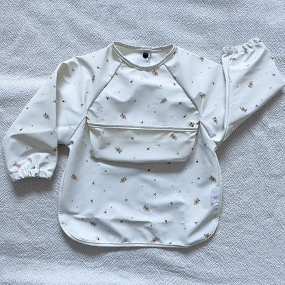 Long Sleeve Waterproof Bib - High Pocket - Camille (L)