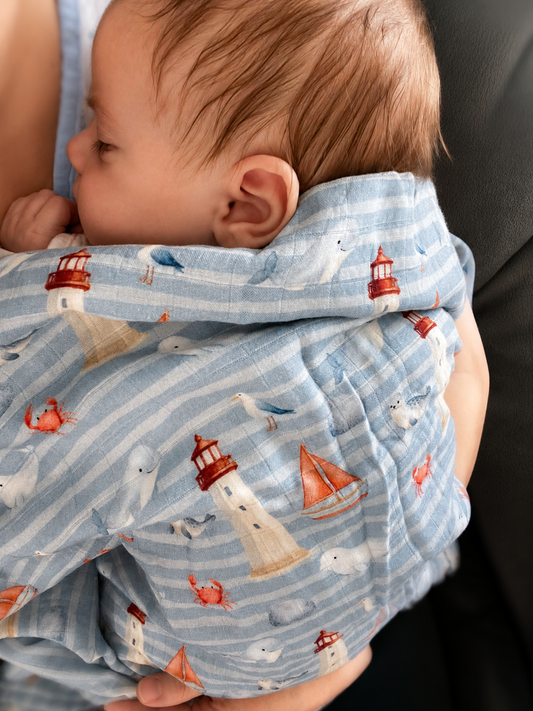 Fleuve Saint-Laurent Bamboo Muslin