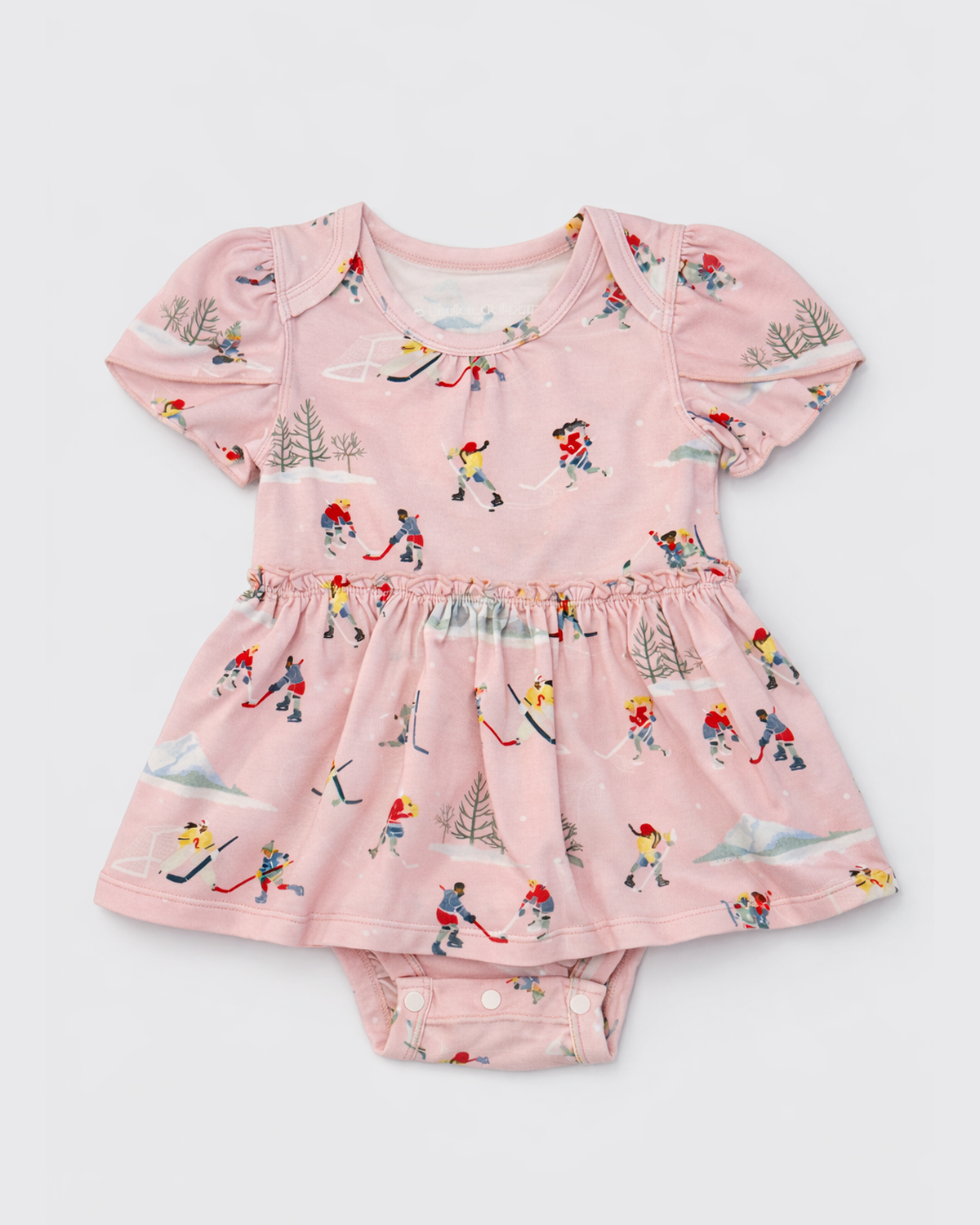 Robe Cache-couche Manches Courtes - Elle tire, elle marque