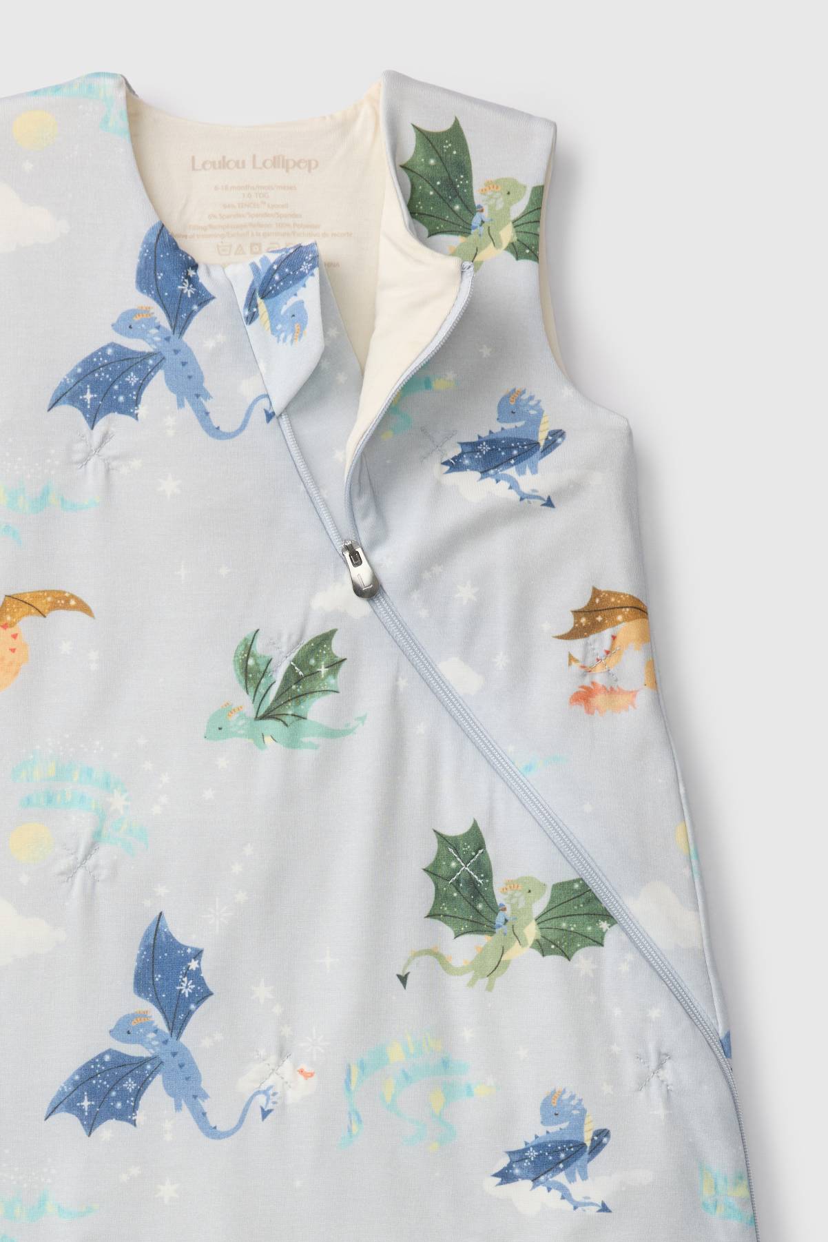 Gigoteuse bébé TENCEL™ 1.0 TOG - Dragons Magiques