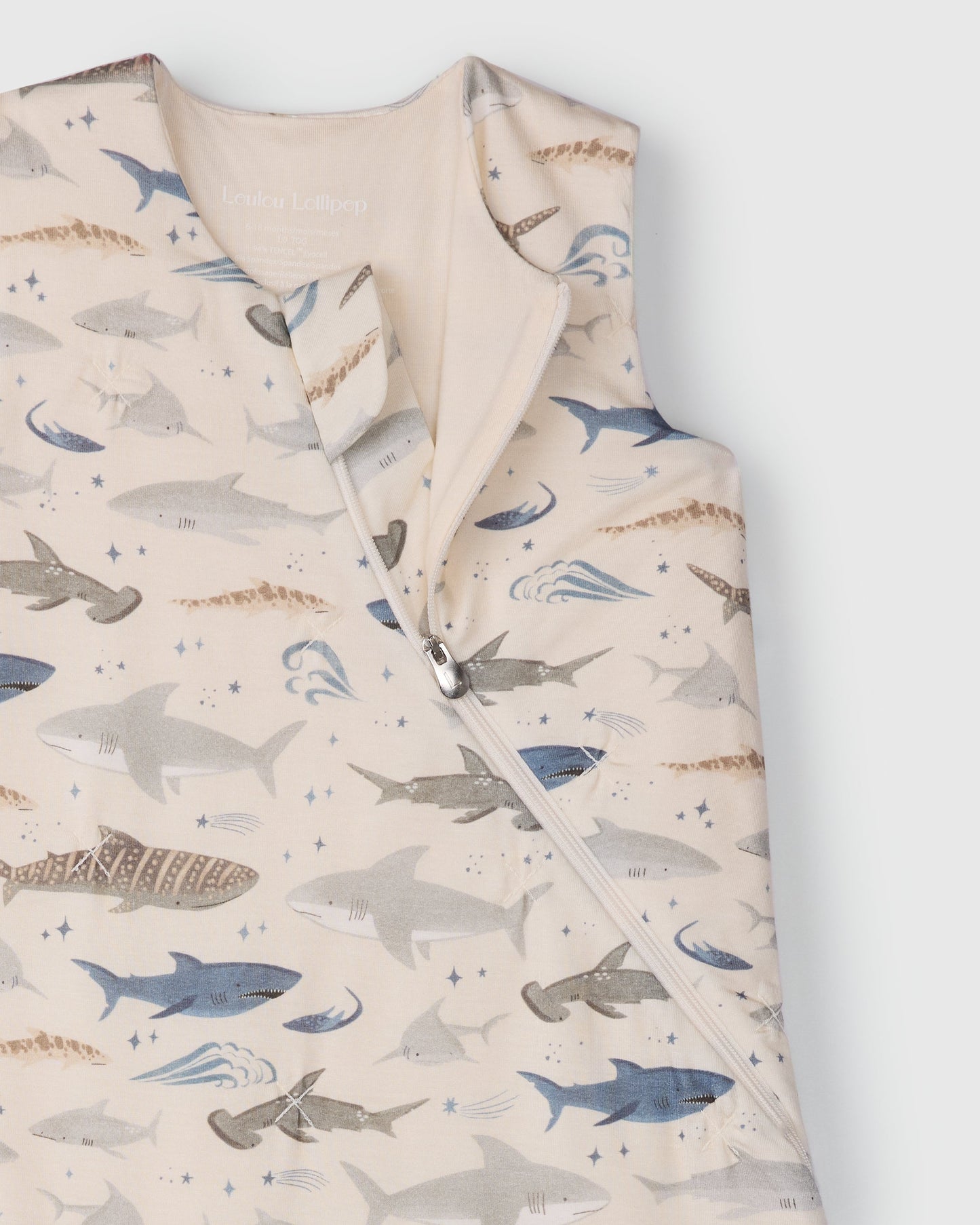 Gigoteuse bébé TENCEL™ 1.0 TOG - Requins Souriants