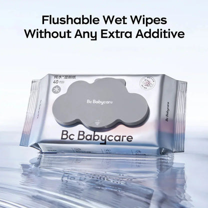 Flushable Wet Wipes 40 Count