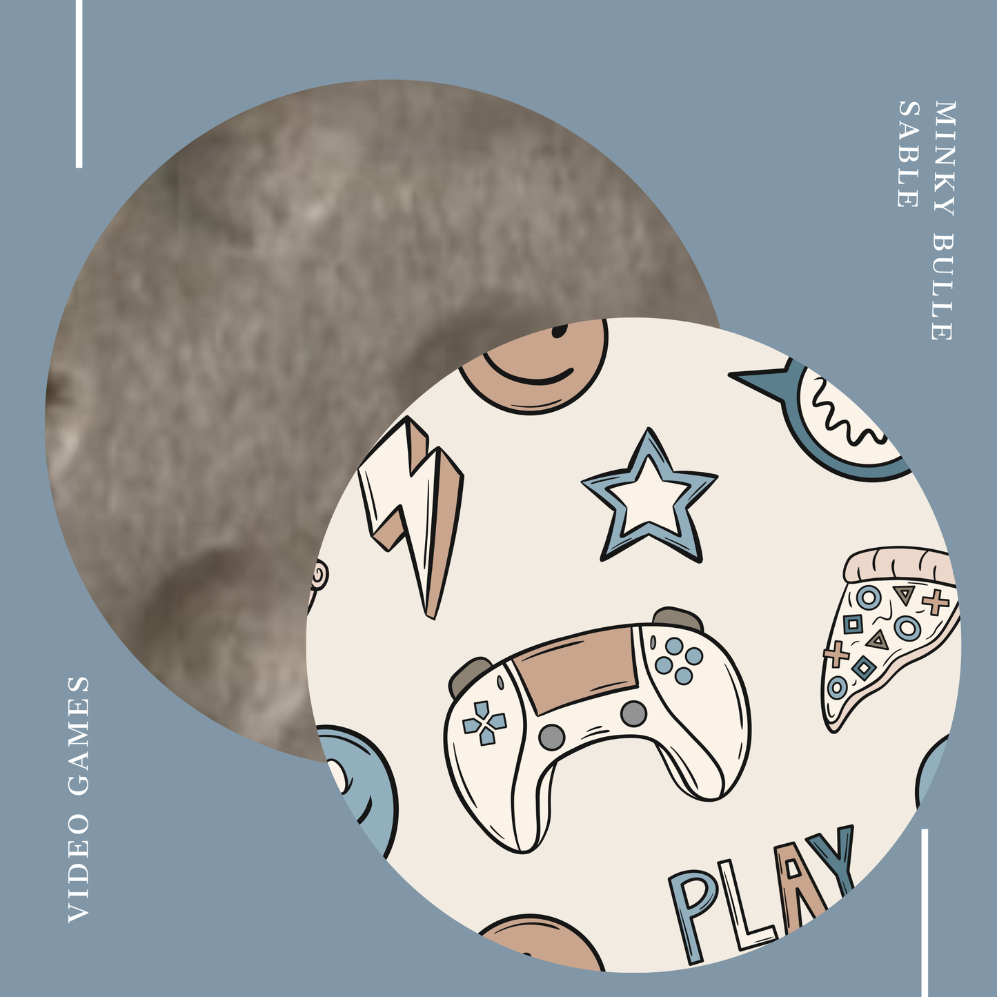 Doudou Minky et Minky à pois - Jeux vidéo