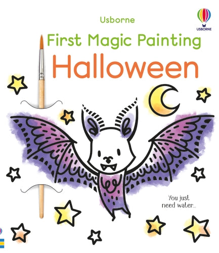 Première Peinture Magique : Halloween