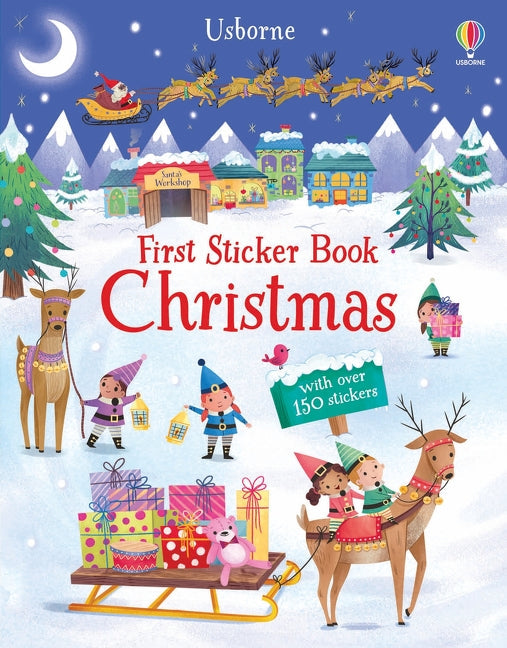 Mon premier livre d'autocollants de Noël