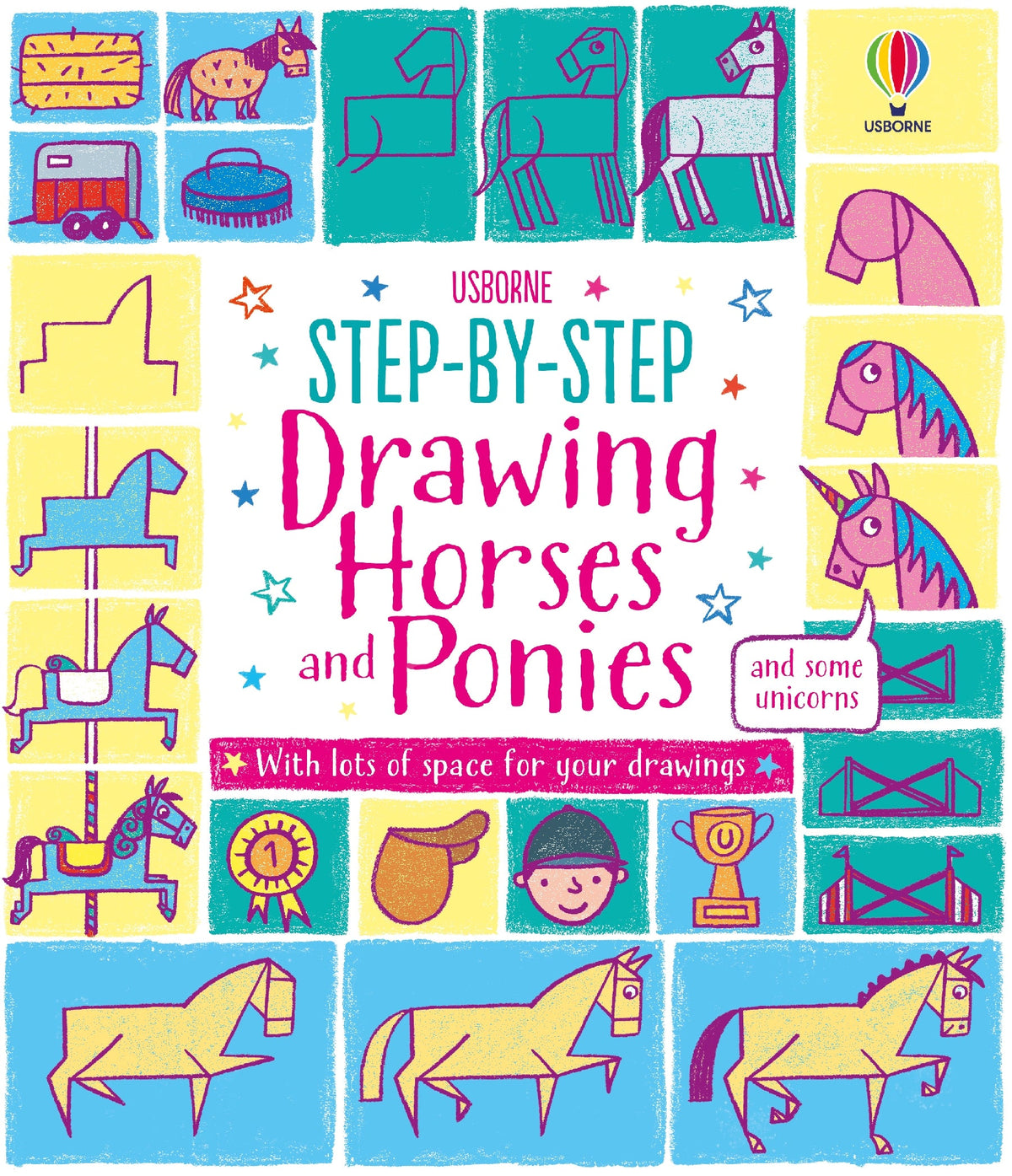 Apprendre à dessiner des chevaux et des poneys étape par étape