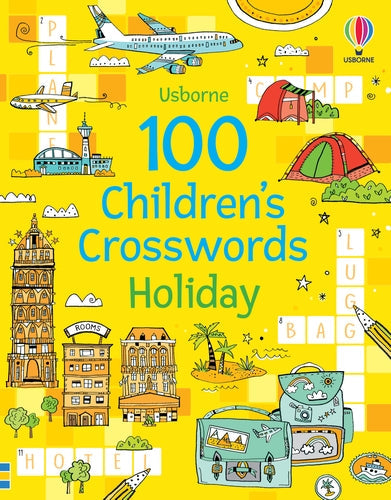 100 Holiday Crosswords for Children