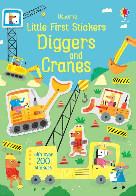 Petits autocollants : Engins de chantier