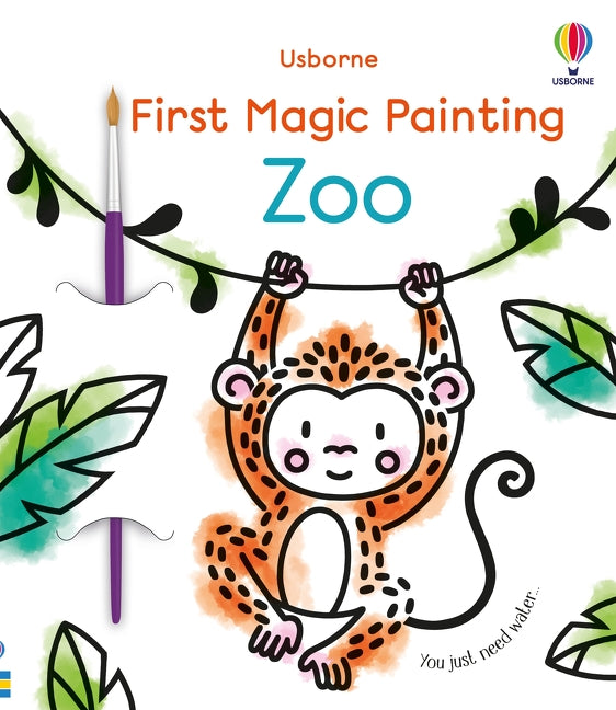 First Magic Painting Zoo — Livre de peinture magique