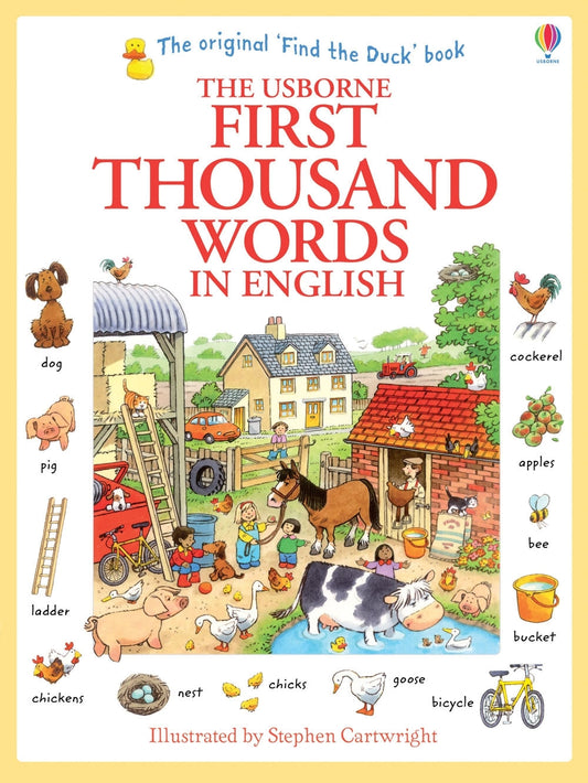 First Thousand Words in English — imagier de vocabulaire