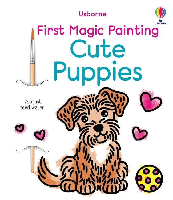 First Magic Painting: Cute Puppies