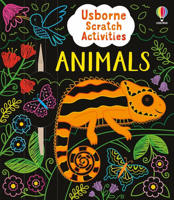 Usborne Scratch Activities: Animals — Livre à gratter