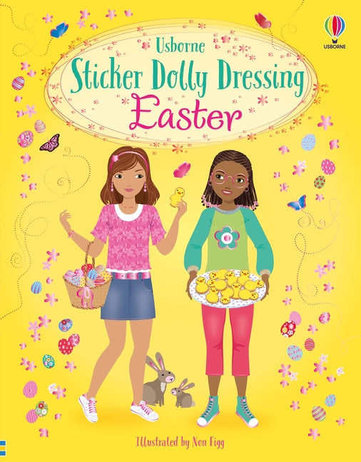 Sticker Dolly Dressing Pâques