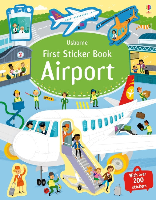 Mon premier livre d'autocollants L'aéroport