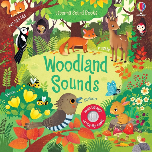 Woodland Sounds – Livre sonore cartonné