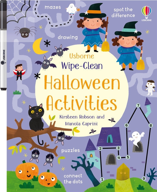 Activités d'Halloween effaçables