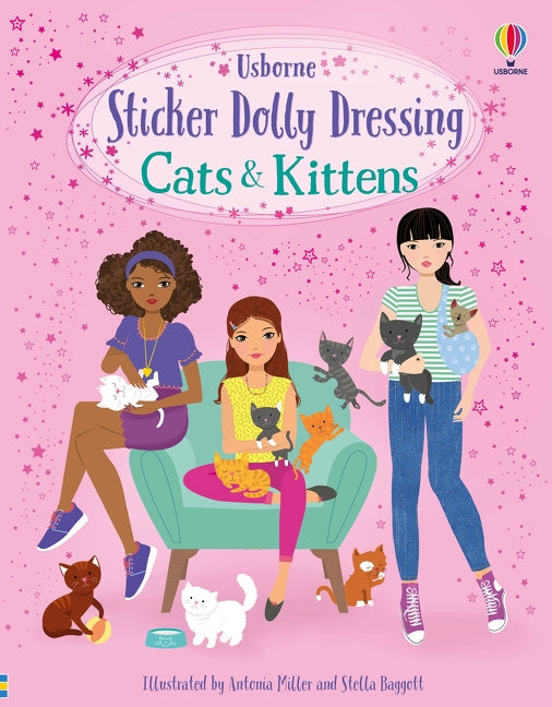 Sticker Dolly Dressing: Cats and Kittens