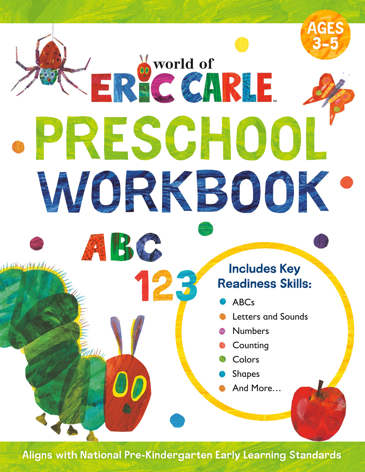 Cahier préscolaire World of Eric Carle