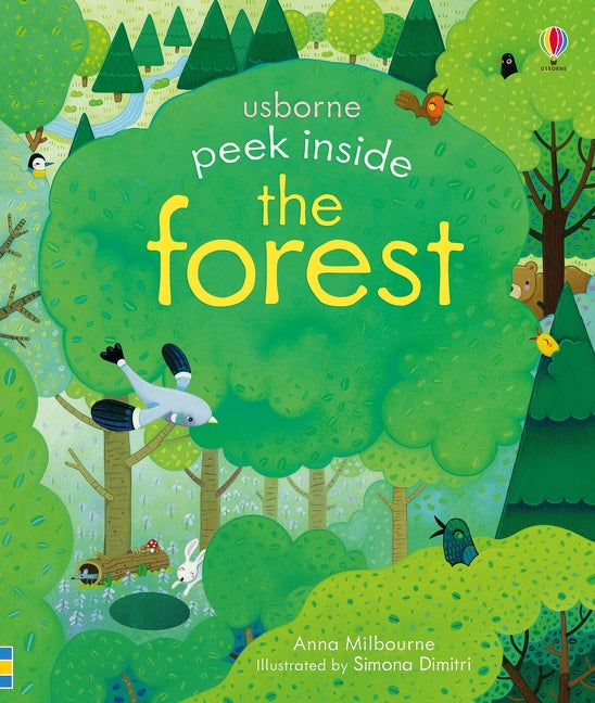Peek Inside the Forest — Livre à rabats sur la forêt