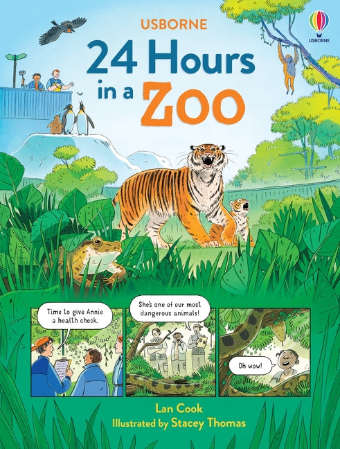 24 Hours in a Zoo — livre documentaire