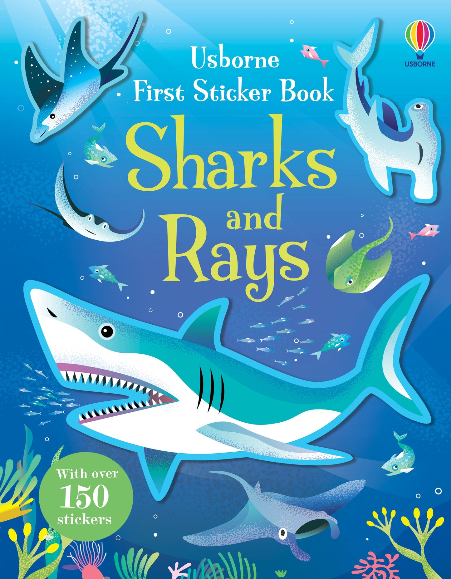 Mon premier livre d'autocollants Requins et raies