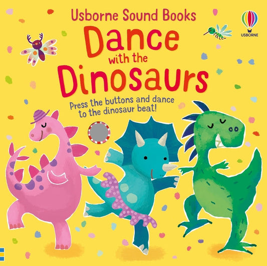 Dance with the Dinosaurs – Livre musical cartonné