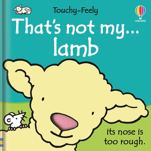 That's not my lamb... — livre tactile avec cinq agneaux