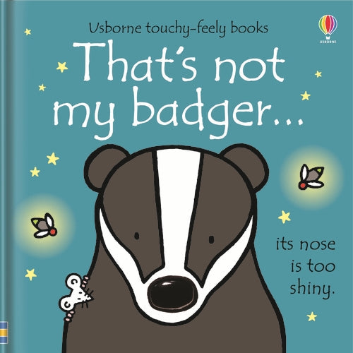 THAT'S NOT MY…/THAT'S NOT MY BADGER — livre tactile avec huit blaireaux