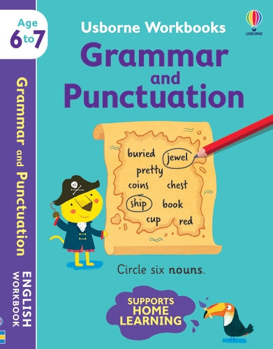 Cahiers d'exercices Usborne Grammaire et ponctuation 6-7 ans