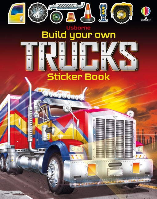Mon livre de stickers : Construis tes propres camions