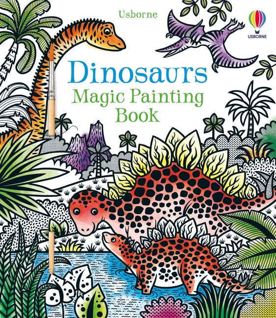 Livre de coloriage magique Dinosaures