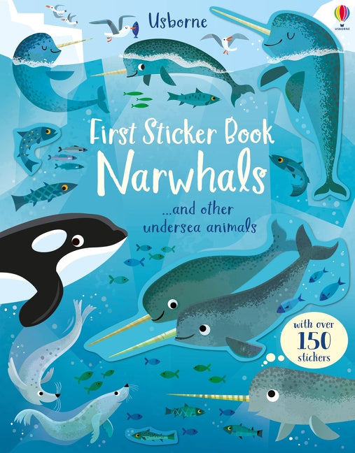 Mon premier livre d'autocollants Narvals