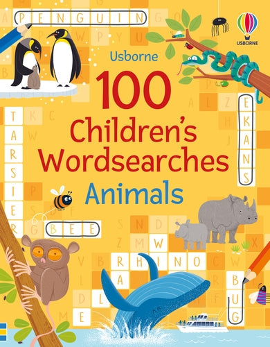 100 MOTS MÊLÉS POUR ENFANTS : ANIMAUX