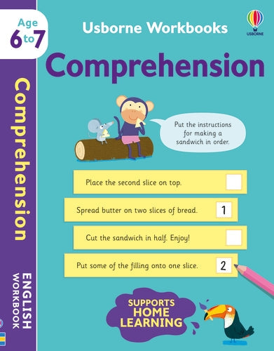 Cahiers d'exercices Usborne Compréhension 6-7