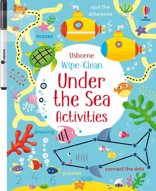 Activités effaçables sous la mer