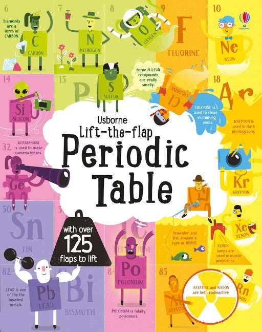 Lift-the-Flap Periodic Table — livre à plus de 125 rabats