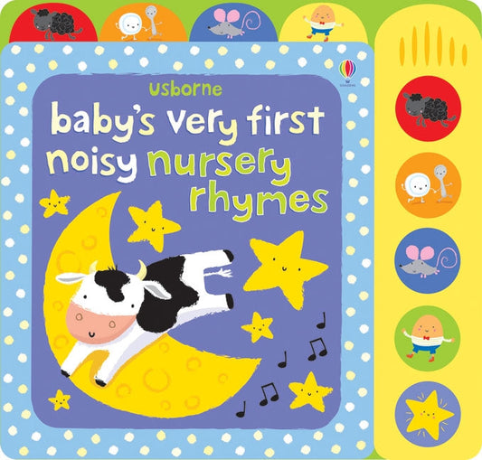 Baby's Very First Noisy Nursery Rhymes — livre sonore de comptines