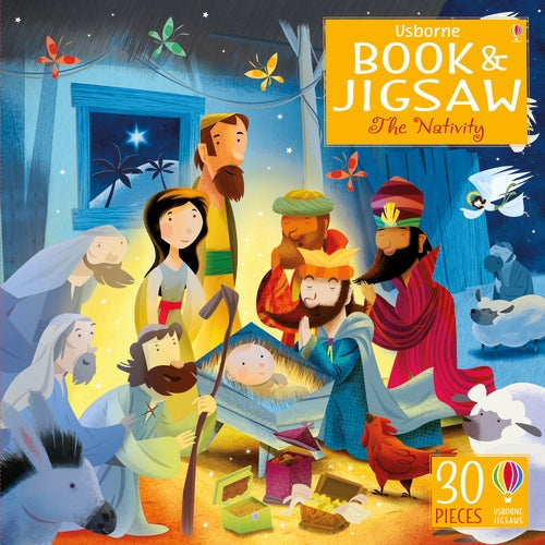 Usborne Livre et Puzzle : La Nativité
