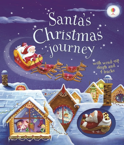 Santa's Christmas Journey – Livre avec traîneau