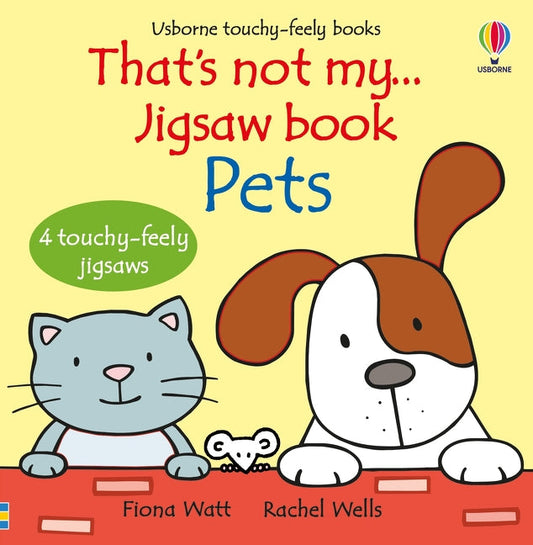 That's not my... jigsaw book: Pets — livre avec quatre casse-têtes