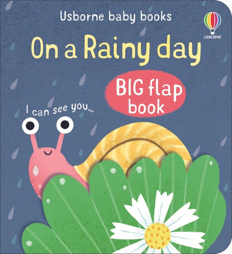 Baby’s Big Flap Books: On a Rainy Day — livre cartonné