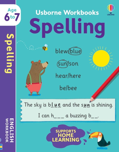 Cahiers d'exercices Usborne : Orthographe 6-7 ans