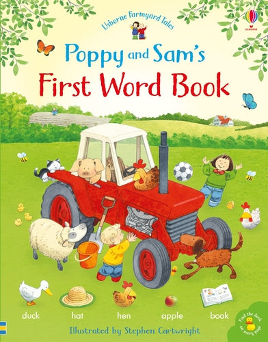 Poppy & Sam's First Word Book Board Book — livre de mots