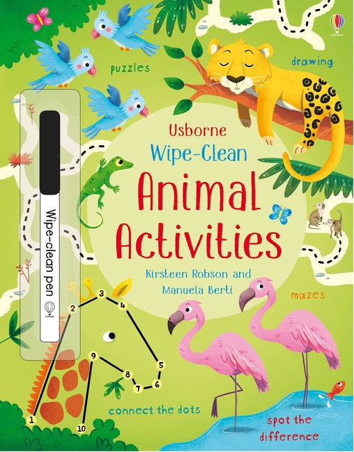 Activités effaçables sur les animaux