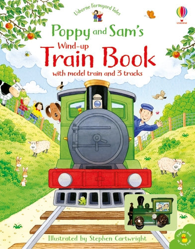 Le livre du train à remonter de Poppy et Sam