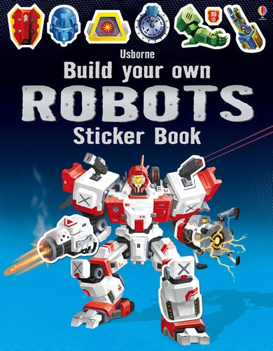 Livre de gommettes : Crée tes propres robots