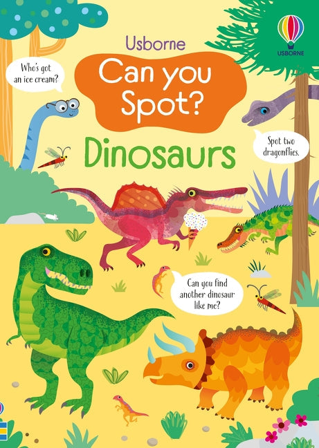 Peux-tu repérer ? Les dinosaures